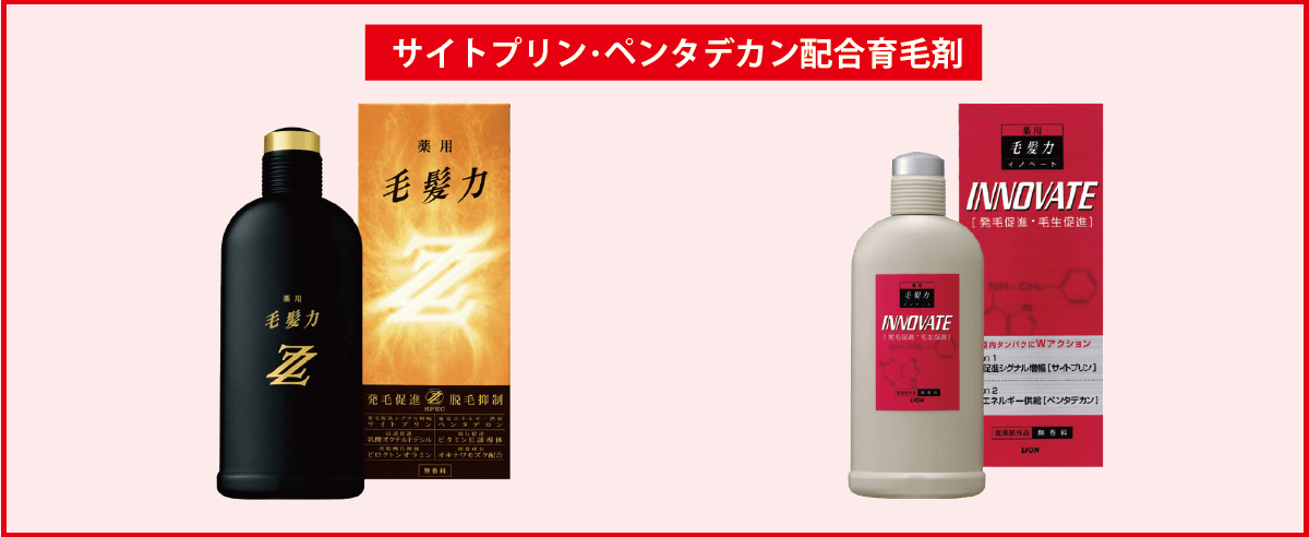 薬用毛髪力イノベート・ダブルジー（サイトプリン等配合）