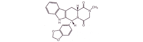 シアリス化学構造式