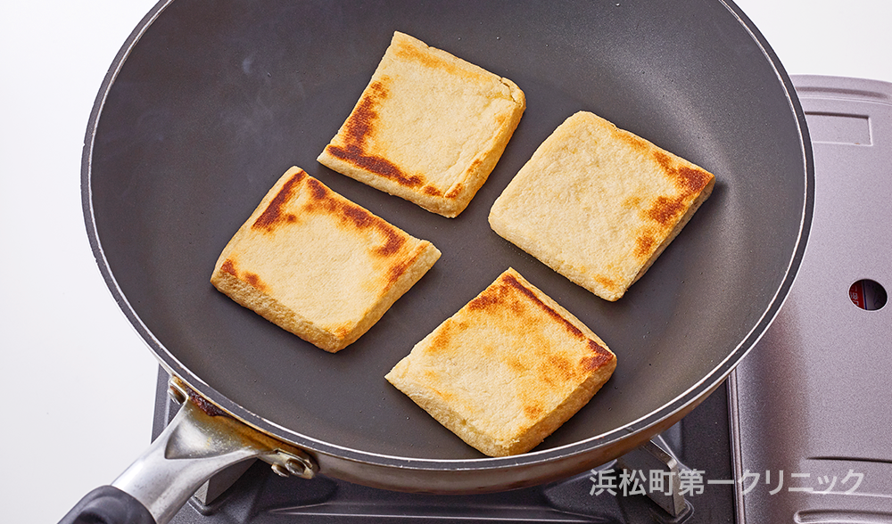 フライパンで焼く